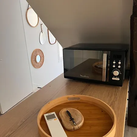 아파트 Nemours Hypercentre Studio De Charme Climatise - Gare