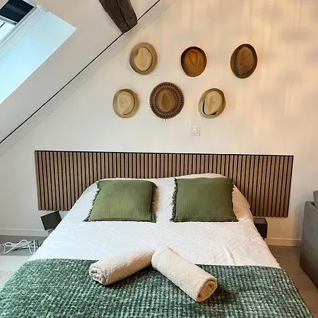 Nemours Hypercentre Studio De Charme Climatise - Gare 아파트 *