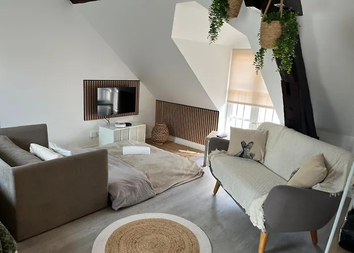 Apartmán Cosy Et Confortable Centre De Nemours, Gare A Pied Nemours